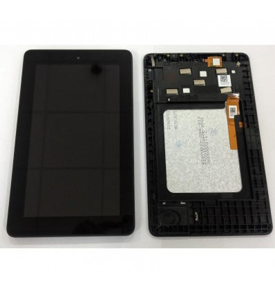 Amazon Fire HD 5 HD 7 pantalla lcd + tactil negro + marco premium