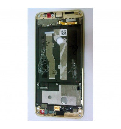 ZTE Blade V9 carcasa central o marco dorado premium