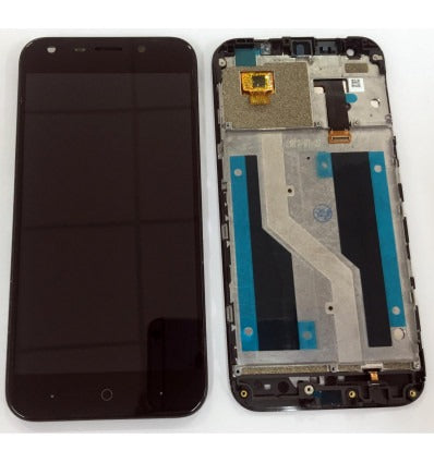 ZTE Blade A6 A6 Lite A0620 pantalla lcd + tactil negro + marco premium