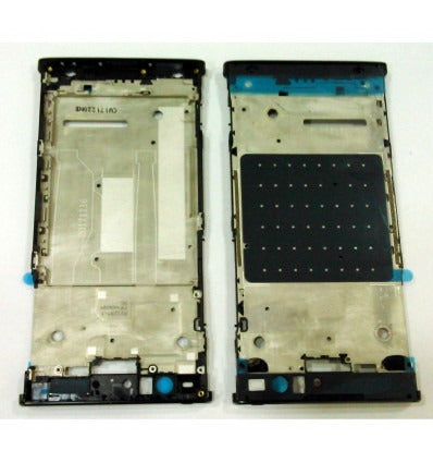 Sony Xperia XA2 H3133 H4133 carcasa central o marco negro premium