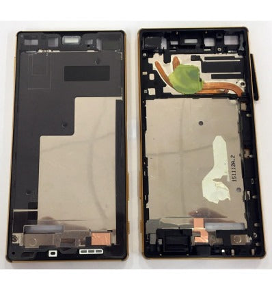 Sony Xperia Z5 Premium Dual E6833 E6883 carcasa central o marco dorado premium