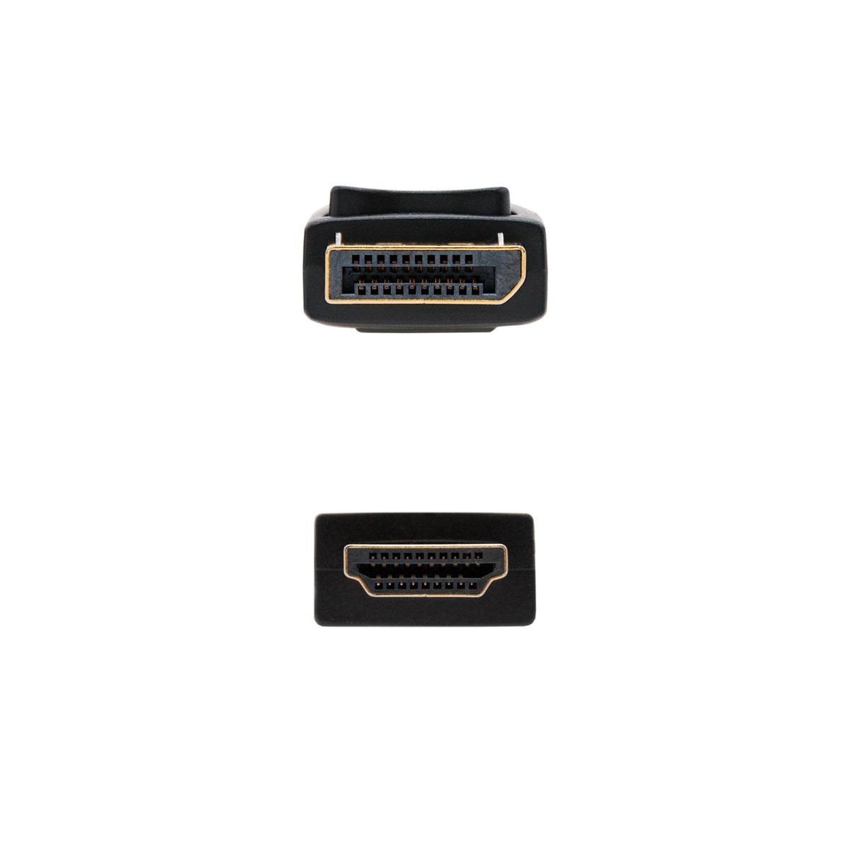 Cable Conversor Nanocable 10.15.4301/ Displayport Macho - HDMI Macho/ 1m/ Negro