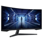 Monitor Gaming Ultrapanorámico Curvo Samsung Odyssey G5 LC34G55TWWP 34"/ UWQHD/ 1ms/ 165Hz/ VA/ Negro - PixelPlaza