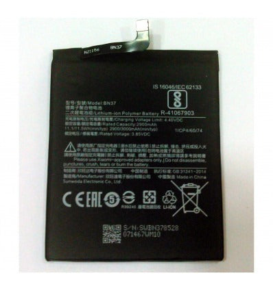 Batería Premium BN37 Xiaomi Redmi 6 Redmi 6A 3000mAh