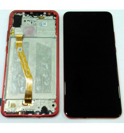 Huawei Nova 3 pantalla lcd + tactil negro + marco rojo premium