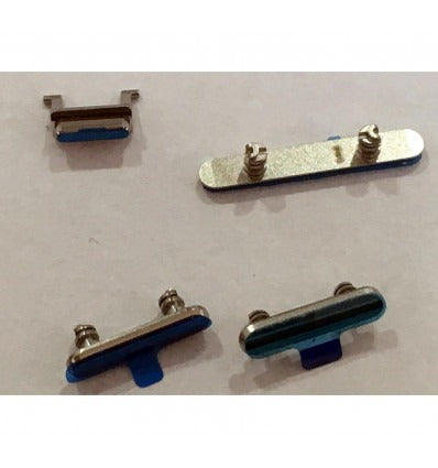 IPhone XS set botones platas premium