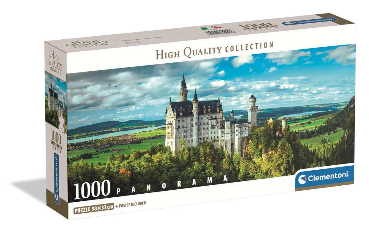 Puzzle Panorama The Neuschwanstein Castle High Quality 1000pzs