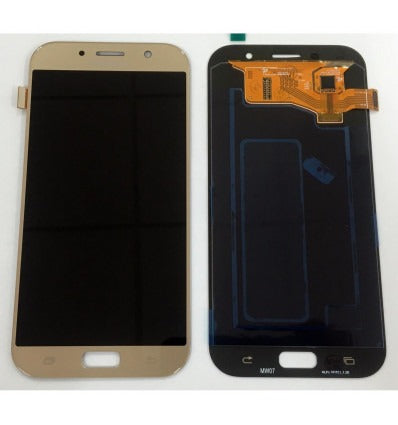 Samsung Galaxy A7 2017 A720 pantalla lcd + tactil dorado premium