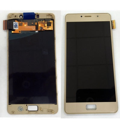 Lenovo P2 pantalla lcd + tactil dorado + marco premium