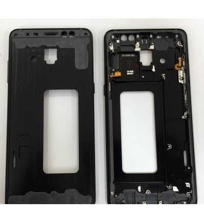 Samsung Galaxy A8 Plus A730 carcasa central o marco negro premium
