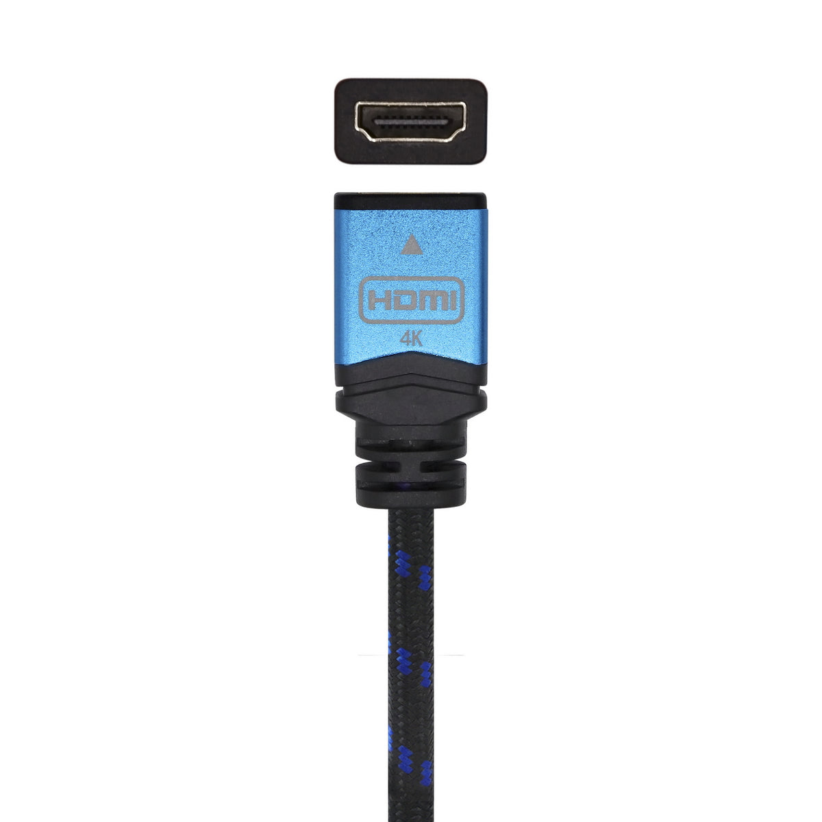Cable Alargador HDMI Aisens A120-0453/ HDMI Macho - HDMI Hembra/ 2m/ Negro/ Azul