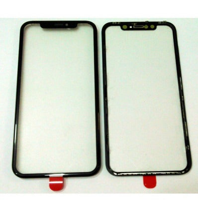 IPhone XR cristal + marco negro