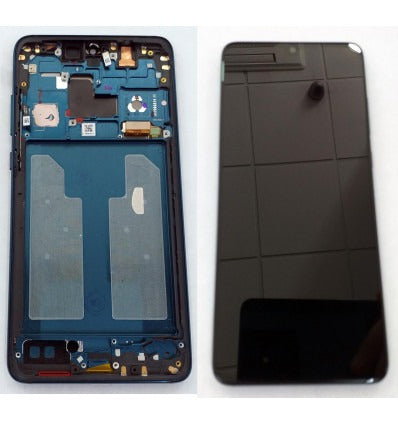 Huawei Mate 20 pantalla lcd + tactil negro + marco verde premium