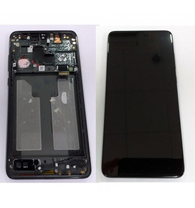 Huawei Mate 20 pantalla lcd + tactil negro + marco negro premium