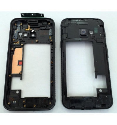 Samsung Galaxy Xcover 4 G390f carcasa central o marco negro premium