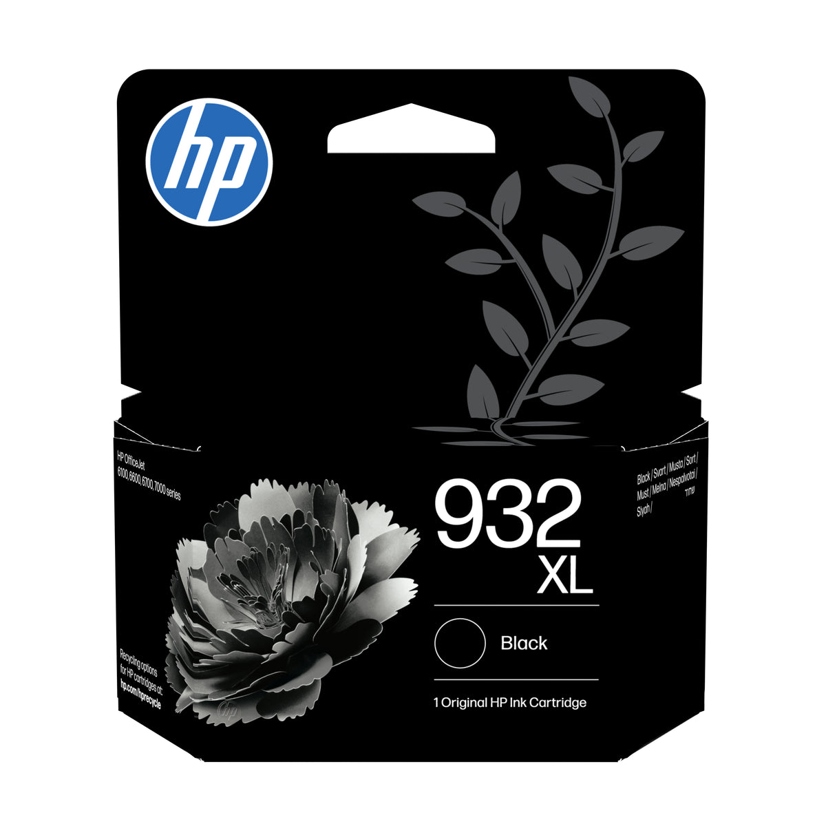 Cartucho tinta HP 932xl cn053ae negro