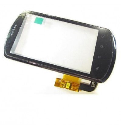 Huawei U8800 Ideos X5 Pantalla táctil premium negra + marco