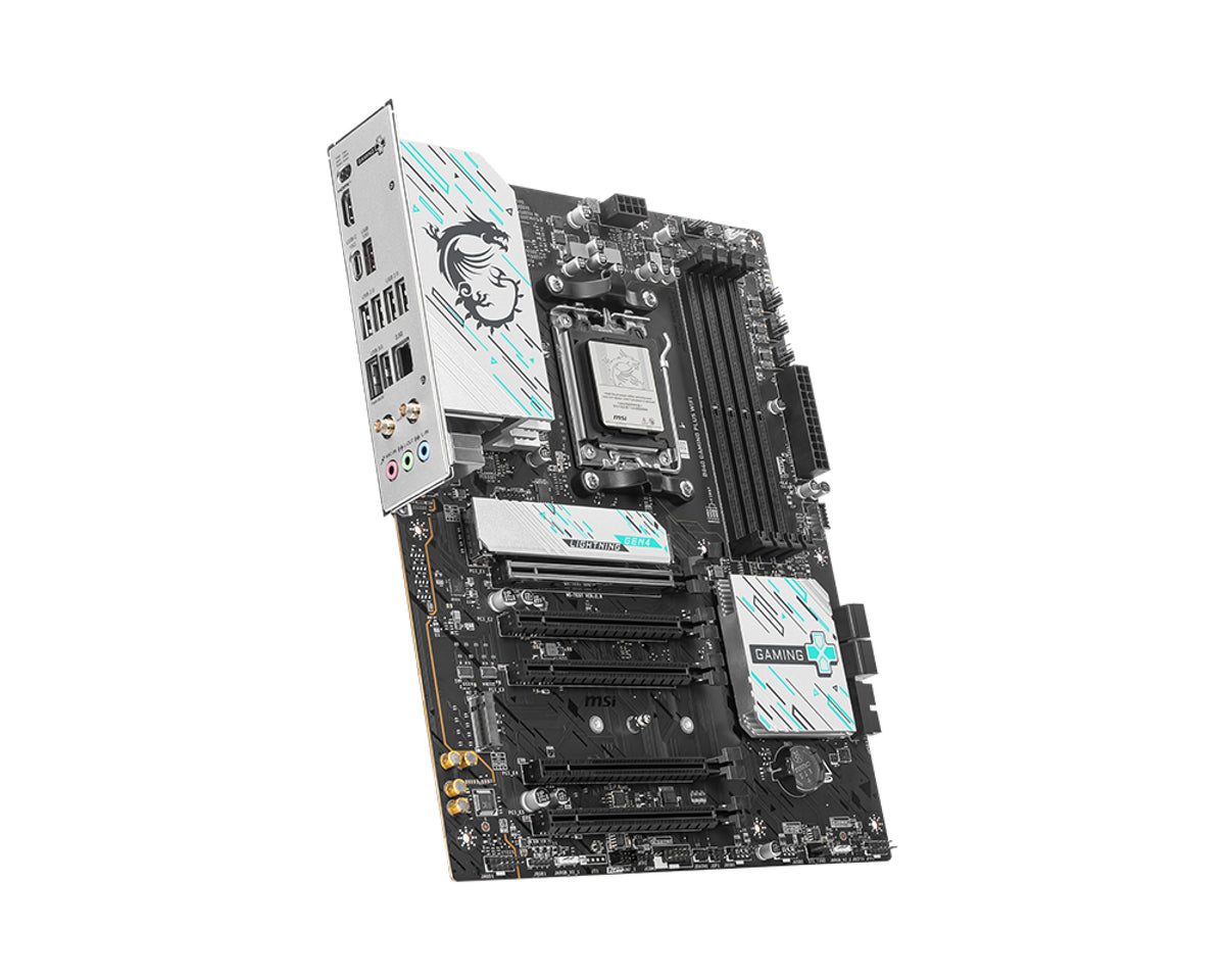 Placa base Msi b840 gaming plus am5 WiFi ATX · 4x DDR5 · 3x USB 3.2 · 1x USB tipo c