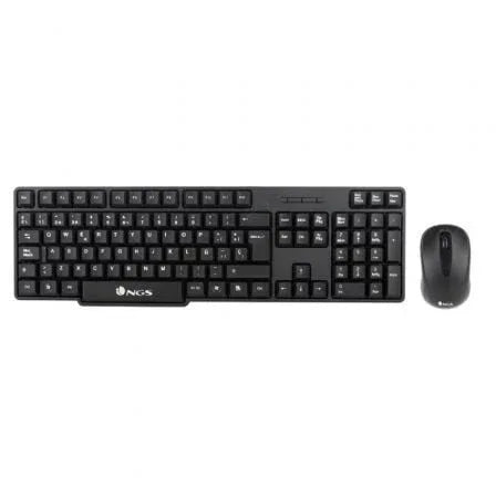 Teclado y Ratón Inalámbricos NGS Euphoria KIT - PixelPlaza