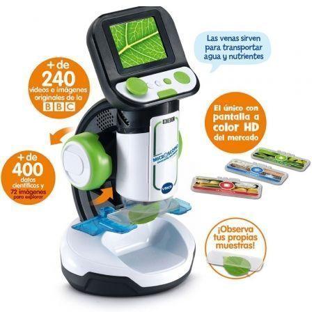 Microscopio Educativo Multimedia VTech/ Pantalla HD - PixelPlaza
