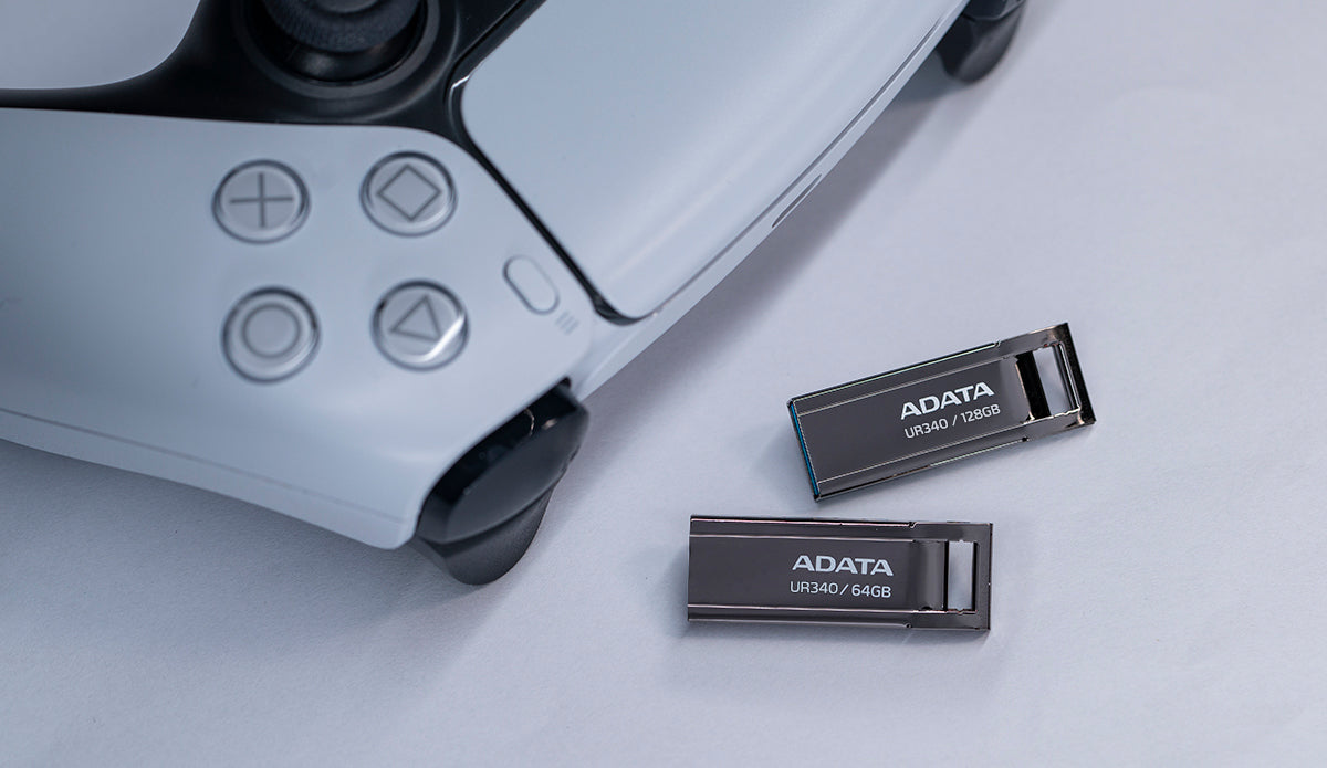 Memoria USB 3.2 Adata ur340 128GB negro metalico