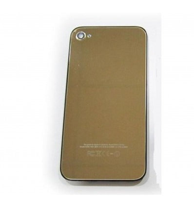 iPhone 4 cristal trasero dorado