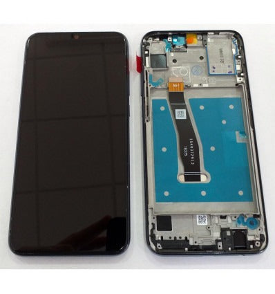 Huawei Honor 10 Lite pantalla lcd + tactil negro + marco gris premium