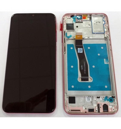 Huawei Honor 10 Lite pantalla lcd + tactil negro + marco rosa premium