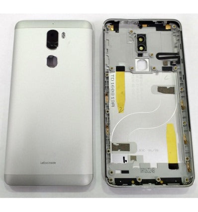 Coolpad Play 6 tapa trasera camara dual plata