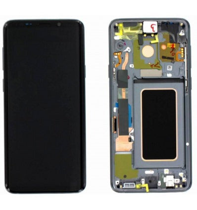 Samsung GH97-21691C Galaxy S9 PLUS SM-G965F pantalla lcd + táctil negro + marco Gris service pack