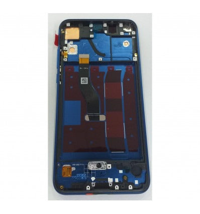 Huawei Honor View 20 V20 pantalla lcd + tactil negro + marco azul premium