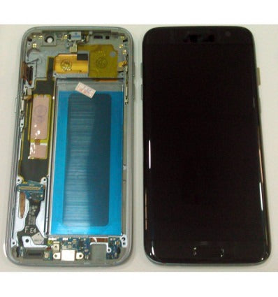 Samsung Galaxy S7 Edge SM-G935F pantalla lcd calidad Oled + táctil negro + marco compatible