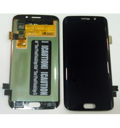 Samsung Galaxy S6 Edge G925F pantalla lcd + táctil azul - negro premium remanufacturada
