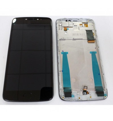 Motorola Moto E4 Plus XT1770 XT1773 XT1771 pantalla lcd + tactil negro + marco negro premium