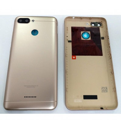 Xiaomi Redmi 6 tapa trasera o tapa bateria dorada single sim
