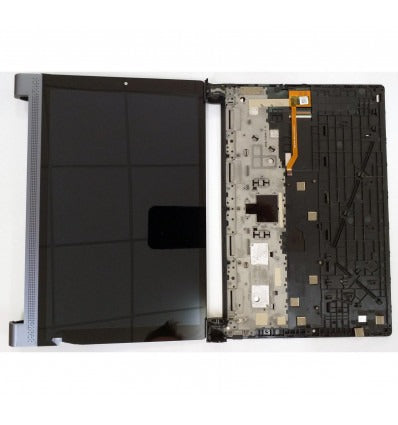 Lenovo Yoga Tab 3 Plus YT-X703F pantalla lcd + tactil negro + marco gris premium tab3 plus