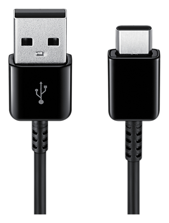 Cable USB tipo c a USB tipo a Samsung 1.5m · macho - macho · negro