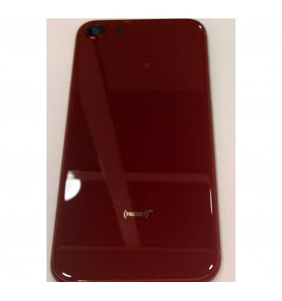 IPhone 8 A1863 A1905 A1906 carcasa central o marco + tapa trasera o tapa bateria roja