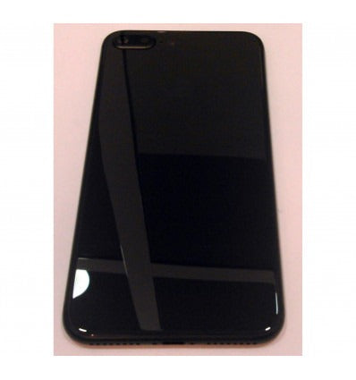 IPhone 8 Plus A1864 A1897 A1898 carcasa central o marco + tapa trasera o tapa bateria negra