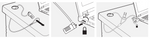Cable de seguridad Ewent para portátil · kesington combinación de numeros 4 digitos · 1.5m