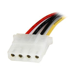 Cable SATA a lp4 startech 0.30m · macho - hembra