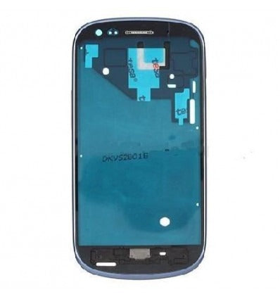 Samsung Galaxy S3 Mini I8190 azul parte central + marco premium