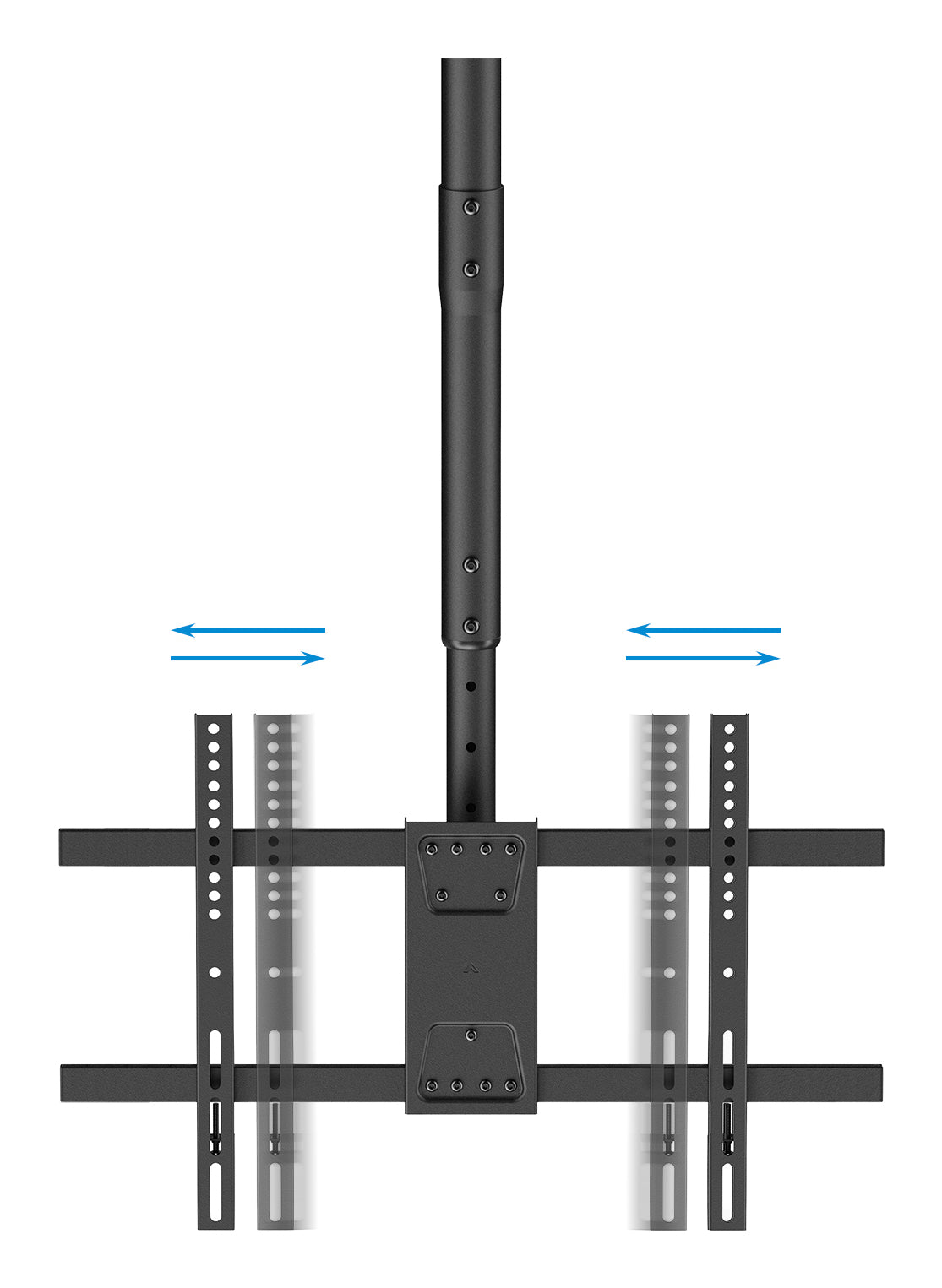 Soporte techo doble Tooq vesa hasta 86 pulgadas 600x400mm max 50kg - pantalla