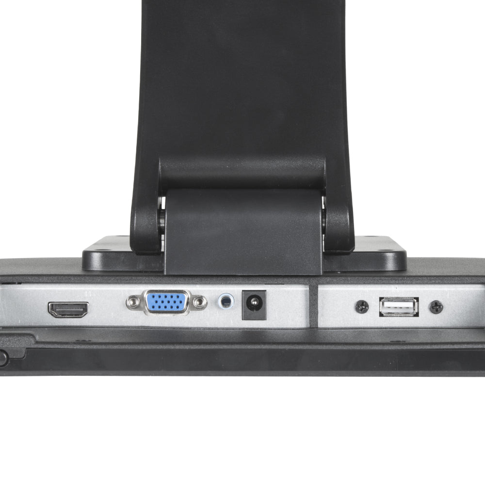 Iggual Monitor táctil resistivo 15,6", 16:9 HD+, VGA HDMI USB-A, Peana plegable, Negro
