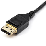Cable mini dp a dp startech 1m · macho - macho · negro