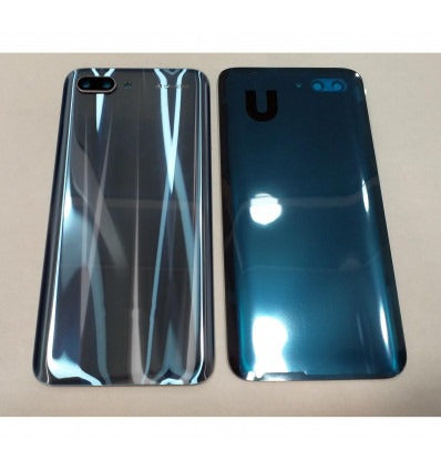 Huawei Honor 10 COL-L29 tapa trasera o tapa bateria gris + lente camara