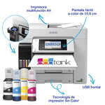 Multifunción inyección Epson ecotank pro et - 5885 color duplex