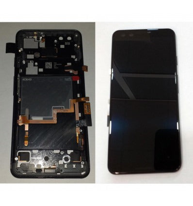 Google Pixel 3 pantalla lcd + tactil negro + marco negro