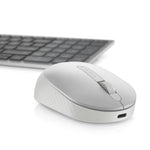 Mouse raton Dell ms7421w optico 7 botones 1600ppp wireless inalambrico plateado platino