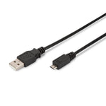 Cable USB Ewent USB 2.0 tipo a · micro USB 2.0 1.8m